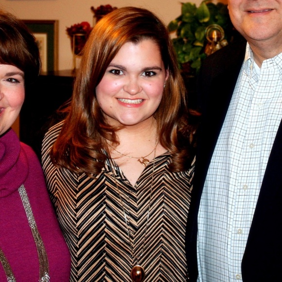 Ann Taylor black/tan sheer sleeve blouse - Picture 5 of 5
